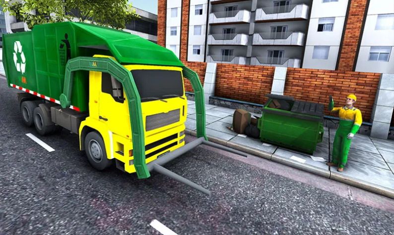 垃圾车真实驾驶模拟器游戏中文最新版图片1