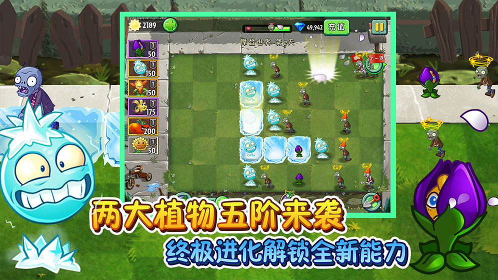 植物大战僵尸22.5.8高清版全5阶植物安卓版