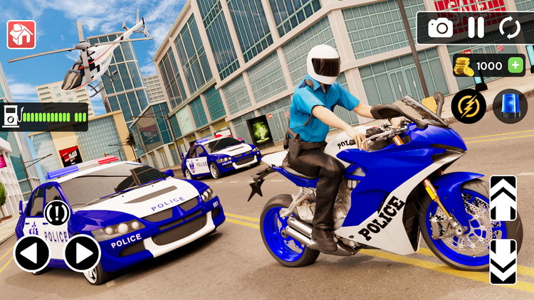 警察摩托车驾驶模拟器3d下载