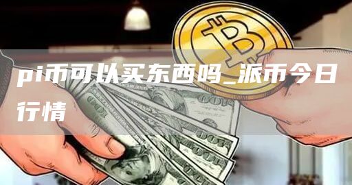 pi币可以买东西吗 pi币在中国合法的最新消息