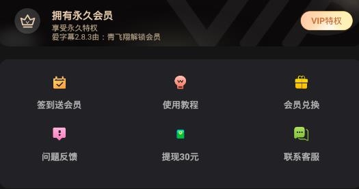 爱字幕永久vip版
