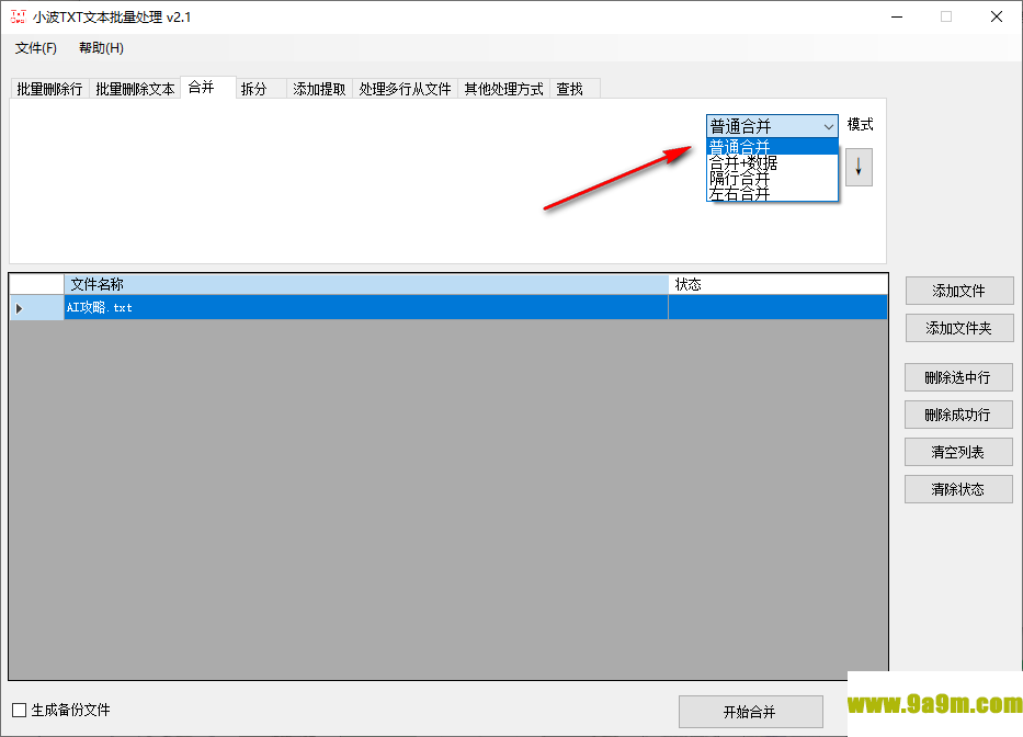 小波TxT文本批量处理