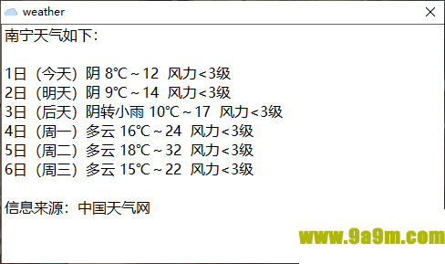 桌面CPU天气