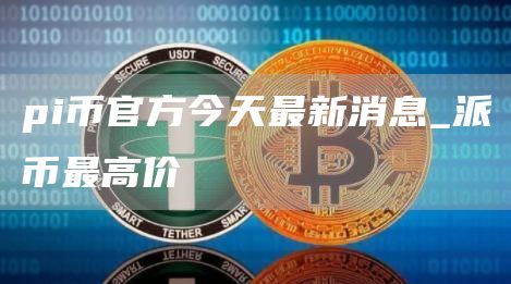 pi币官方今天最新消息 派币最高价