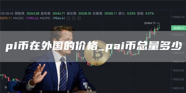 pi币在外国的价格 pai币总量多少