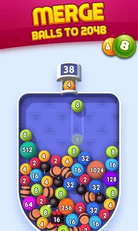 泡泡爆破2048ios免费下载