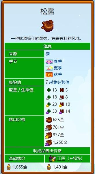 星露谷物语松露怎么弄