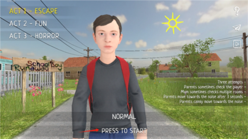 学生逃亡隐身游戏玩法攻略