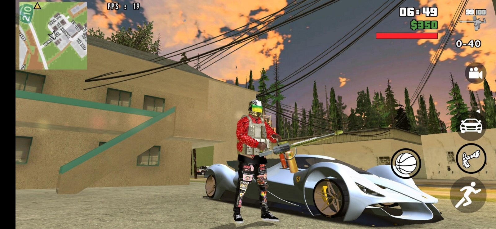 圣安地列斯美化作弊器版