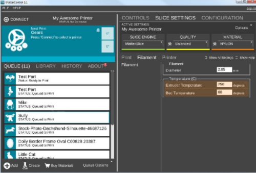 MatterControl(3D打印机控制软件)