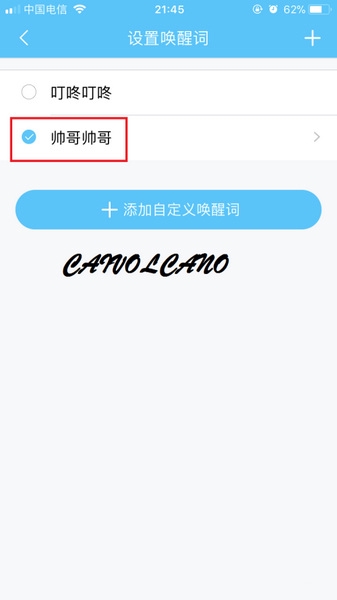 叮咚音箱app唤醒词设置教程图片6