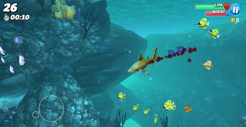 饥饿鲨破解版无限钻石金币免费版