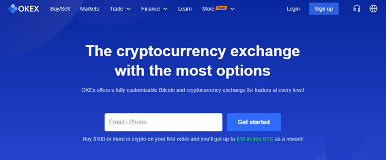 OKEX平台介绍图