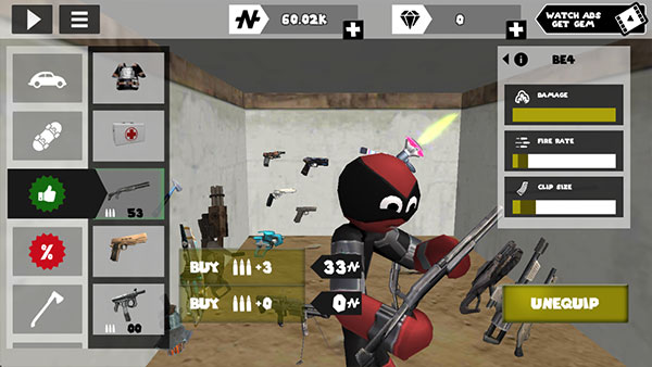 火柴人绳索英雄破解版无限金币和钻石版