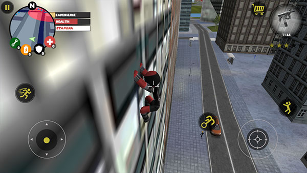 火柴人绳索英雄破解版无限金币和钻石版