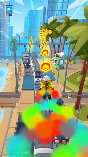 地铁跑酷上帝视角版