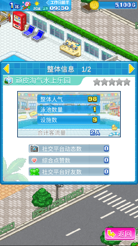 夏日水上乐园物语无限金币最新汉化版2022
