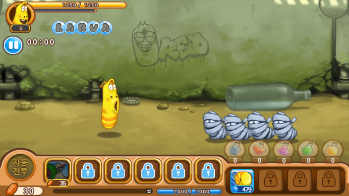 爆笑虫子幼虫英雄2无限金币破解版