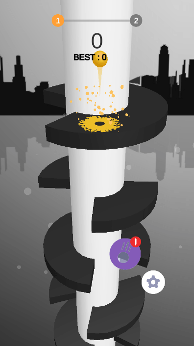 螺旋跳跃(HelixJump)游戏全皮肤解锁破解版