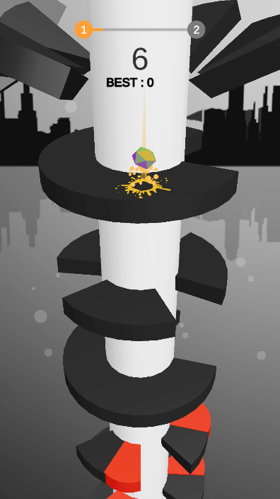 螺旋跳跃(HelixJump)游戏全皮肤解锁破解版