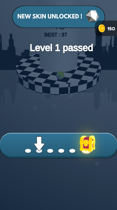 螺旋跳跃(HelixJump)游戏全皮肤解锁破解版