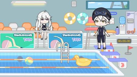 优优的换装娃娃校园生活破解版