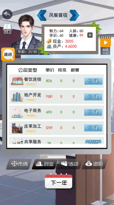 有钱人的枯燥生活破解版免广告获得奖励